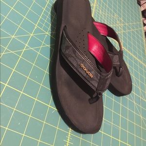Coach flip flops EUC